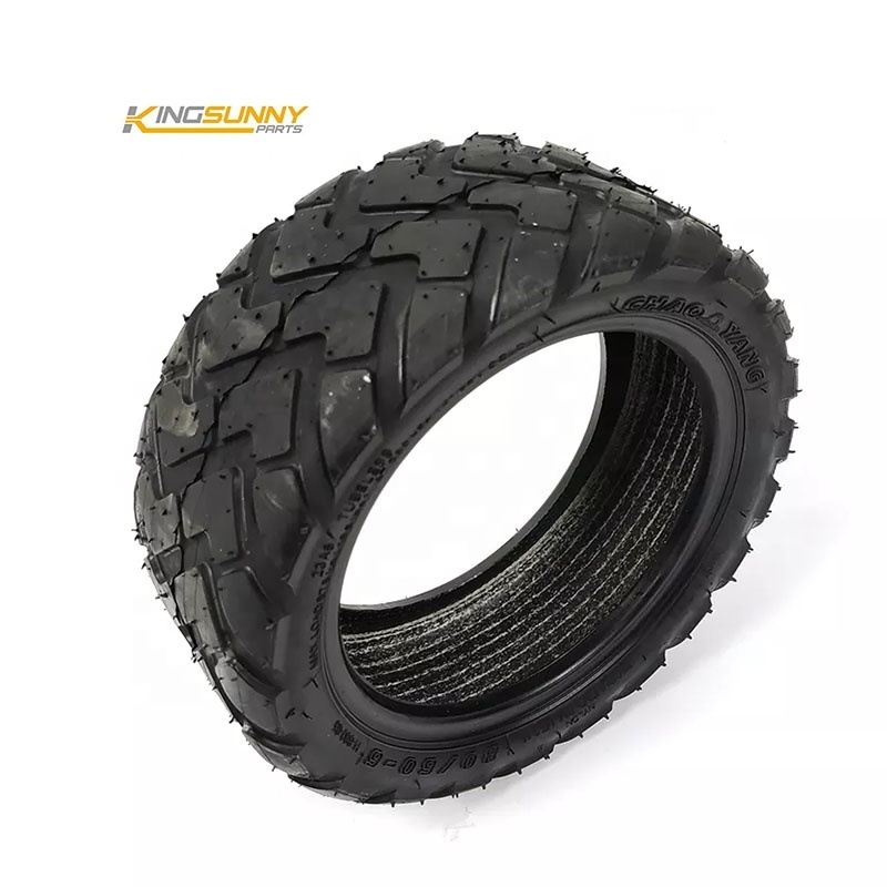 CHAOYANG 80/60-6 Tubeless Tire for Electric Scooter Spare Parts Rubber Vacuum Tyre Escooter Repair Accessory