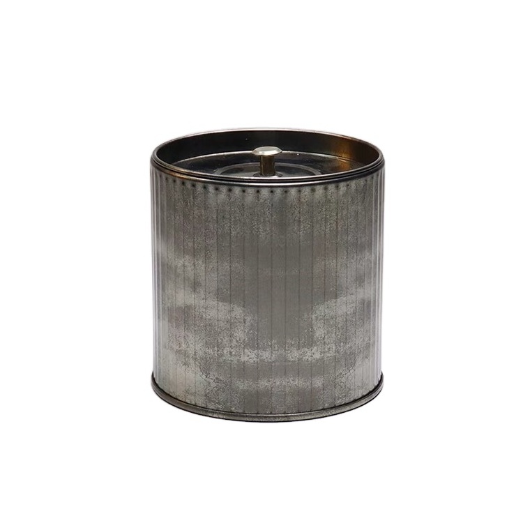 Luxury Metal Cans Empty 10oz Volume Candle Tins with Lid