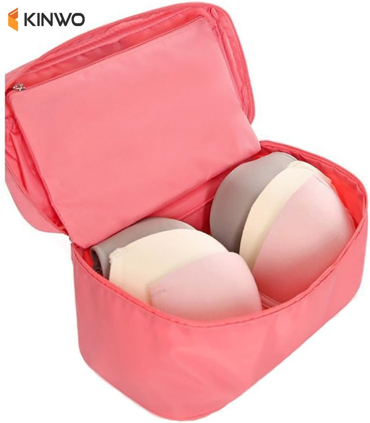 Factory Travel Large Packing Organizer Bra Underwear Storage Bag Travel Lingerie Sock Custom Pouch Organizer Portable