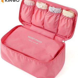 Factory Travel Large Packing Organizer Bra Underwear Storage Bag Travel Lingerie Sock Custom Pouch Organizer Portable