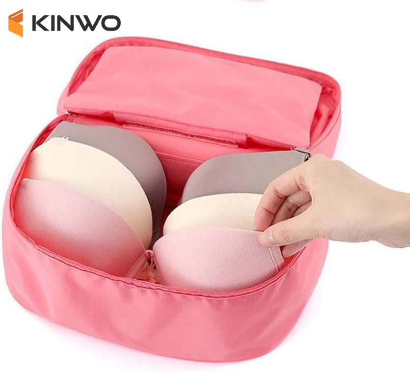 Factory Travel Large Packing Organizer Bra Underwear Storage Bag Travel Lingerie Sock Custom Pouch Organizer Portable