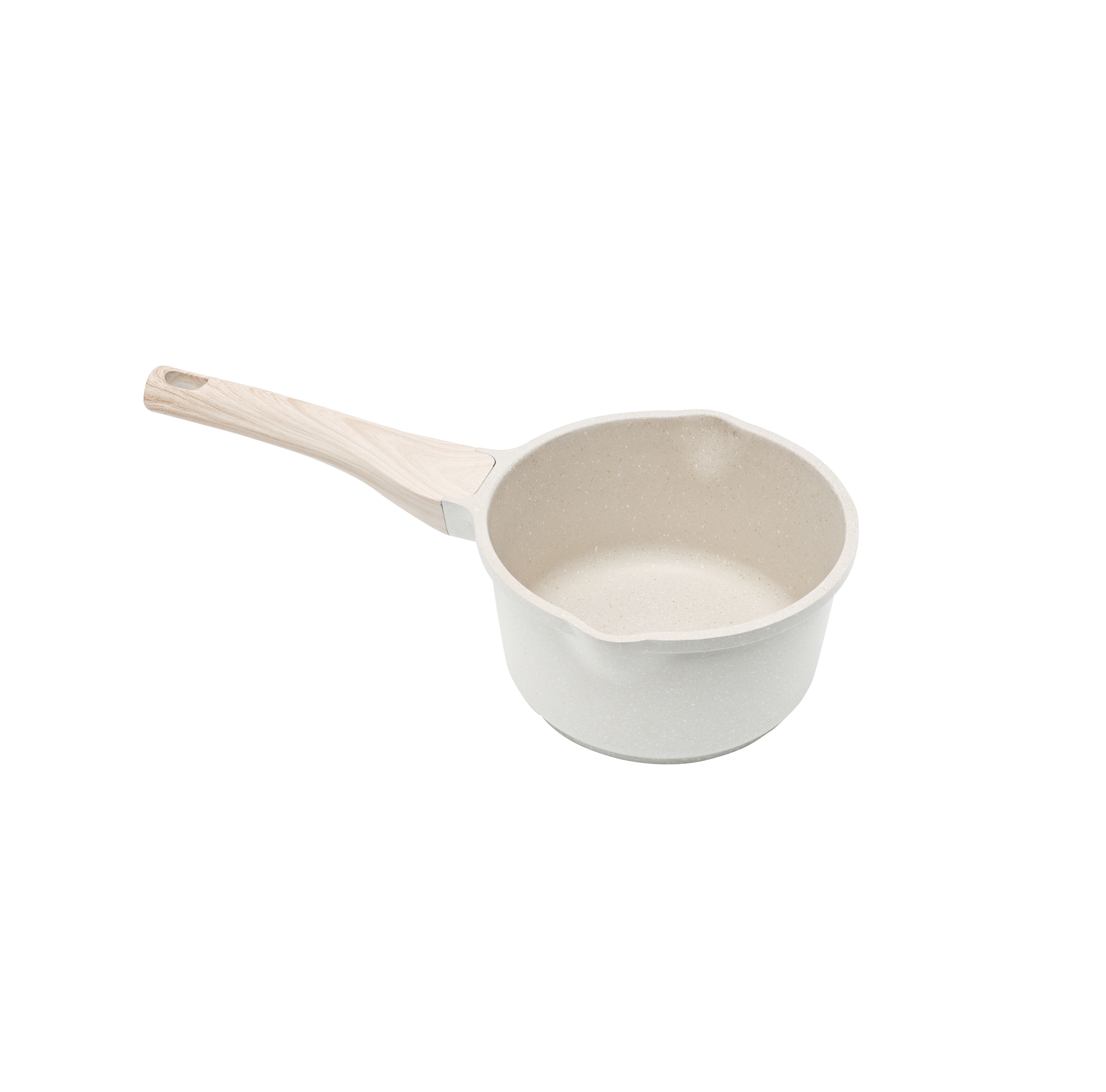 Customized Non Stick Die-Cast Aluminum Alloy Sauce Pans 16cm Nonstick Milk Pans With Lid For Breakfast