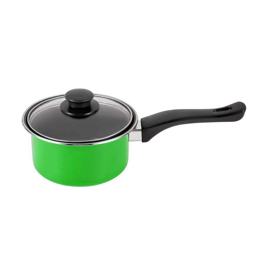 Home Cooking Iron Kitchen Non-stick Stock Pot Saucepan Cookware Milk Pot