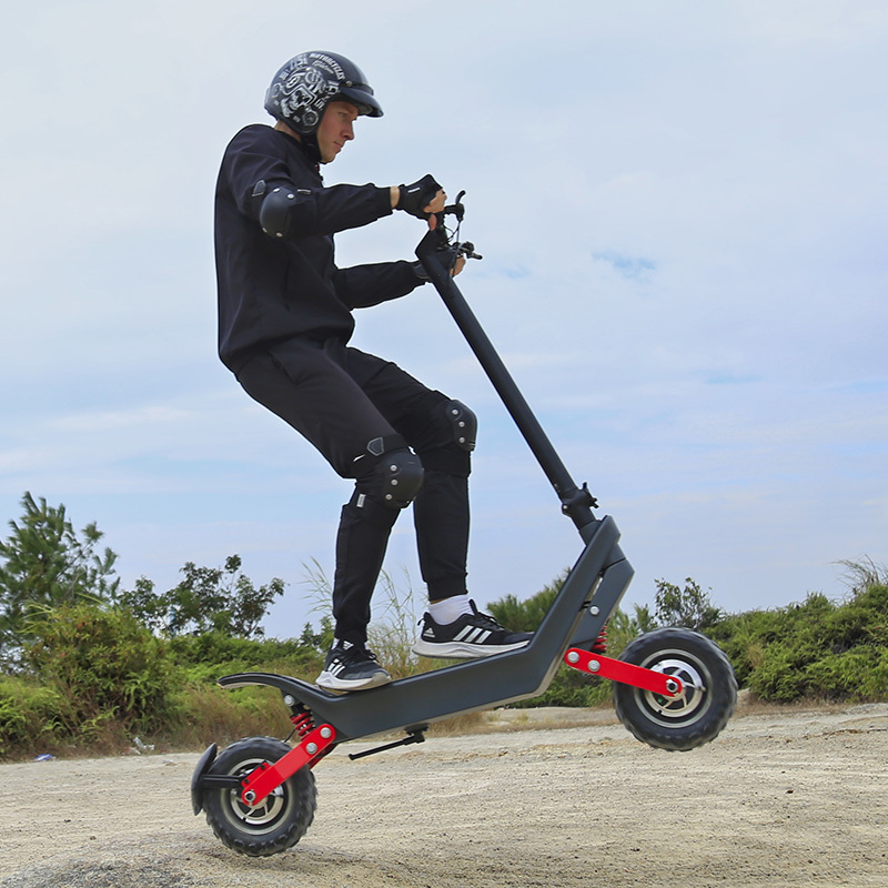 NEW 48V 1000W dual motor Off road All Terrain Electric Scooter 11 inch fat tire 100KM longer rang mobility e scooters for adult