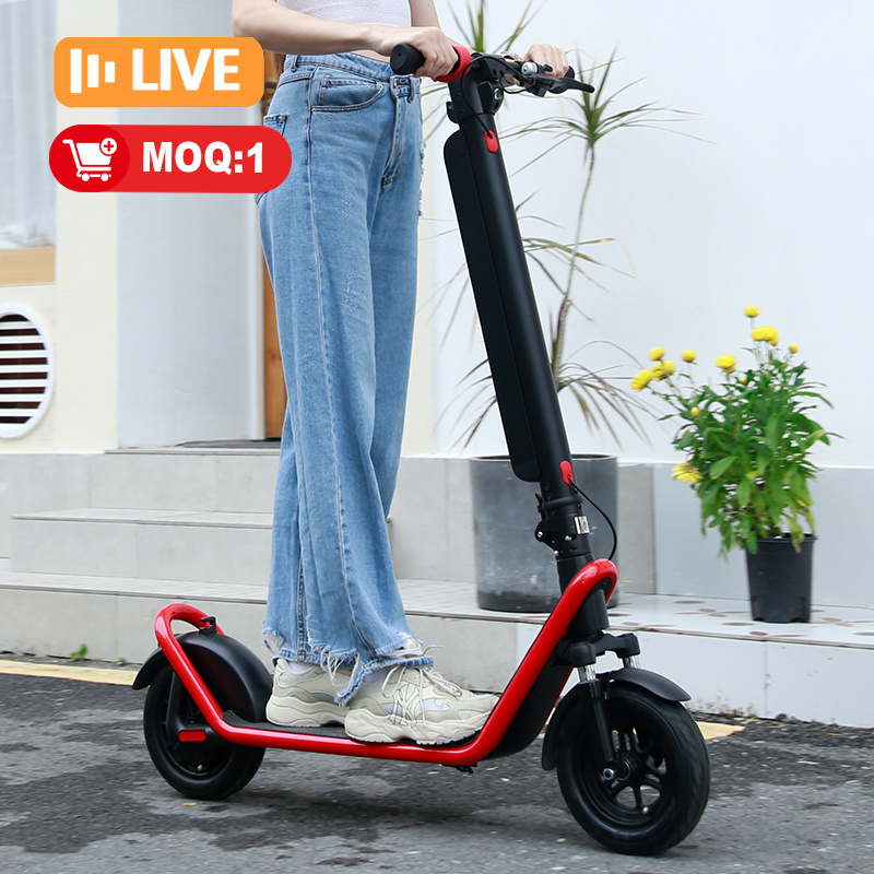 2024 EU USA warehouse new design X11 Escooter 36V 13Ah 450W 10 inch big two wheel foldable buy Electric Scooters manufacturer