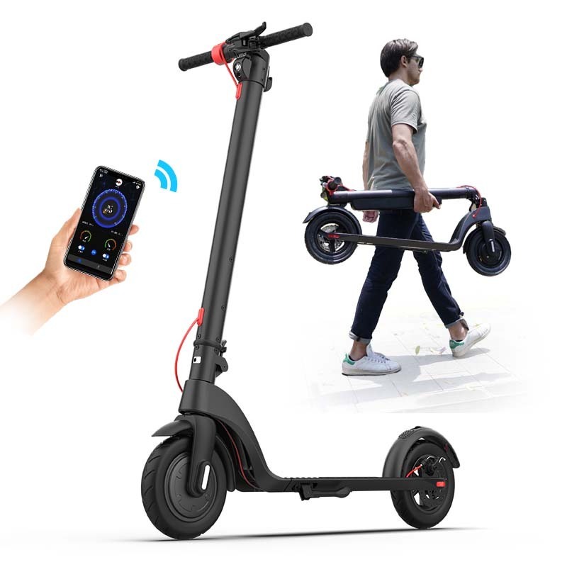 Europe USA warehouse X7 Foldable Electric Scooter 350W Motor Scooter Electrique Adult Max Range 25KM Standing Scooter Electrico