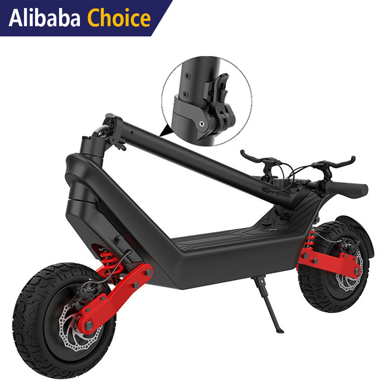 New fat tire Waterproof EU Rohs Adult dual motor Folding Mobility 70 kmh 80 km 100km 150 kg 1000W Kick EScooter Electric Scooter