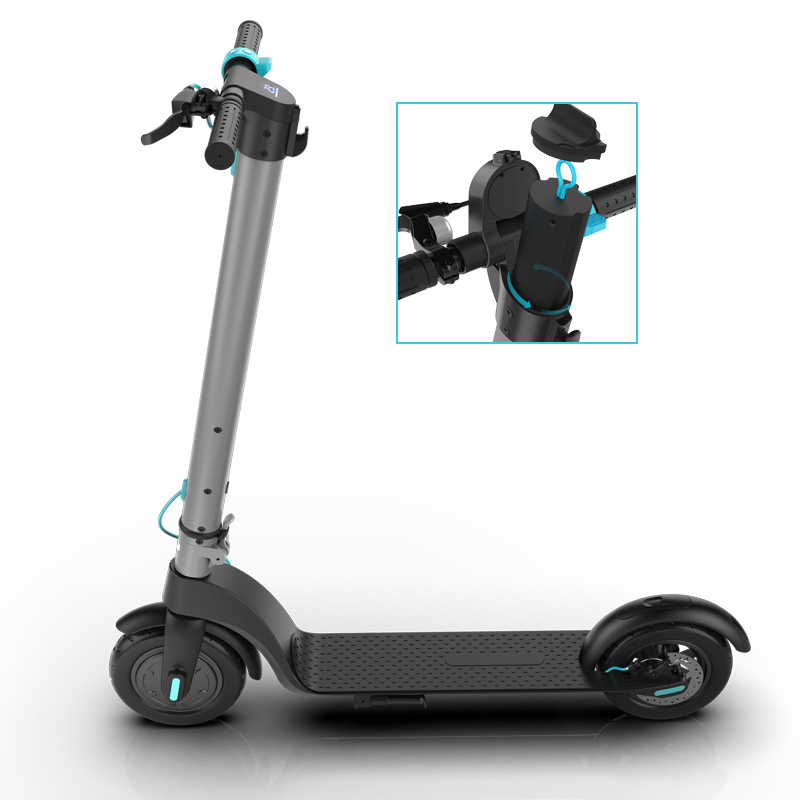 Hot Sale 36V 6.4Ah 350W Max Range 25km Foldable Portable Electric Scooter X7 for adult