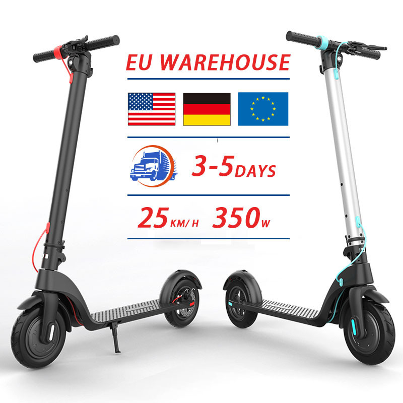 2023 Europe UK DE US Warehouse X7 pro e scooter top quality electric scooter with 350w long range for sale adult e scooters