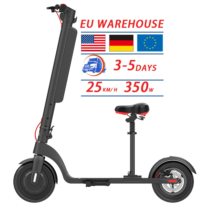 Europe Warehouse China Portable El Long Range Elektrische Step escooter 350W Battery Adult Off Road Electric Scooters For Sale