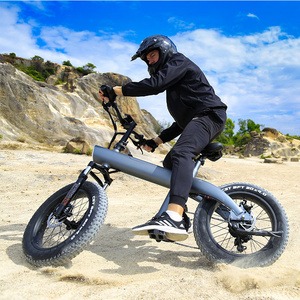 USA stock New Q3 EBike 48v 750w 13ah 20 inch Fat Tire folding Electric Dirt bicycle Adult Off Road Mountain Electric Hybrid bike