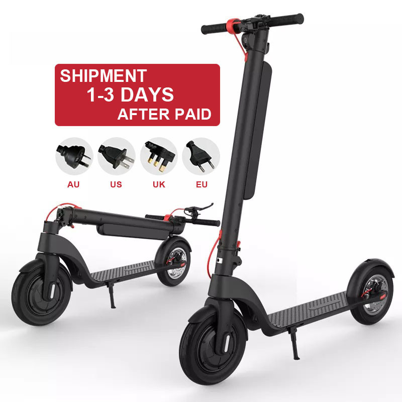 China Hot Selling X8 Support EU Warehouse Big Power E Tire 8 Inch Trottinette Suspension 30km Belgium 45 km/h Electric Scooter