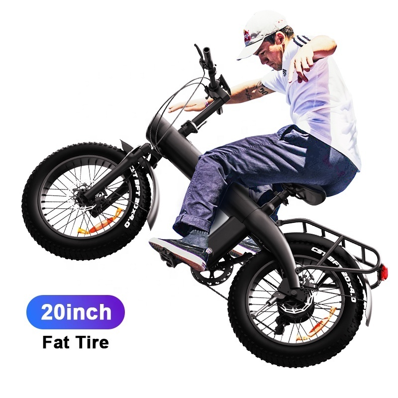 USA warehouse drop shipping e  fat tires bikes fashion 750w 20 inch  mountain bike 48v13ah electric fat tire bike bicycle