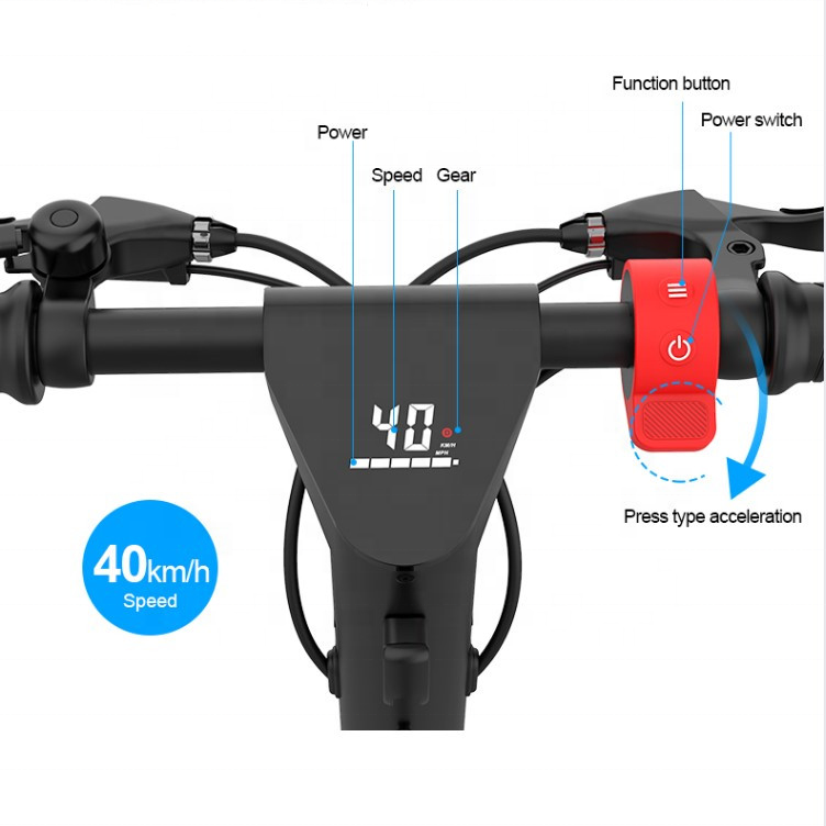 EU US UK Warehouse Stock Elektro Scooter 36V15.6Ah Battery Capacity 500 Watt Escooter 10 inch Vacuum Tire Max Wheel E Scooters