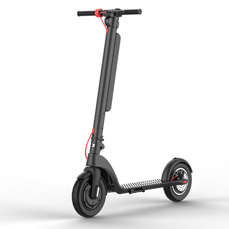 Hot-Selling Cheap Wholesale EU USA warehouse HX X8 Two Wheels Portable Scooter Off Road Kick Foldable Adult Electric Scooter