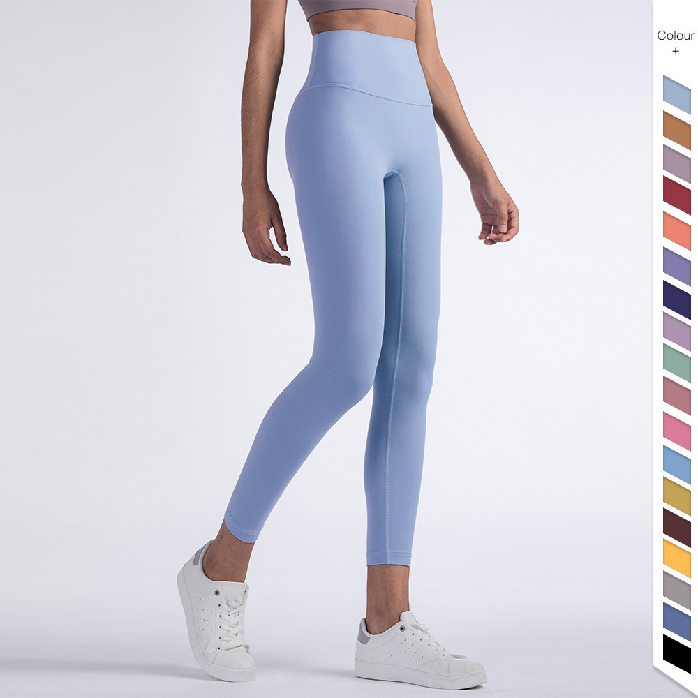 Wholesale Fashion High Waist Fitness Gym Wear Clothes Yoga Pants Seamless Tight Yoga Leggings For Women