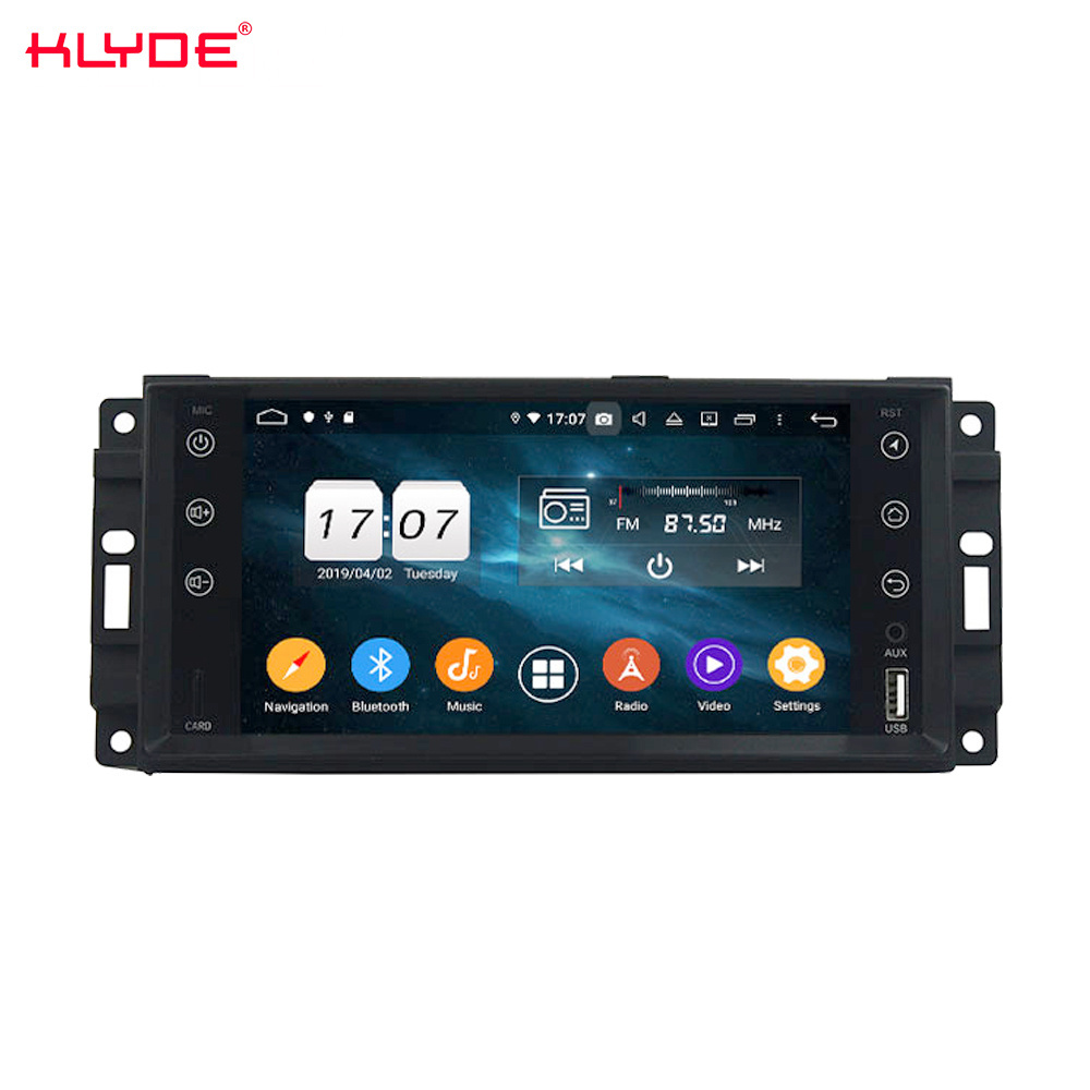 KLYDE 7inch Factory OEM Car stereo for Chrysler 300C 2005 GPS radio with multi-touch capacitive screen Car radio for Wrangler