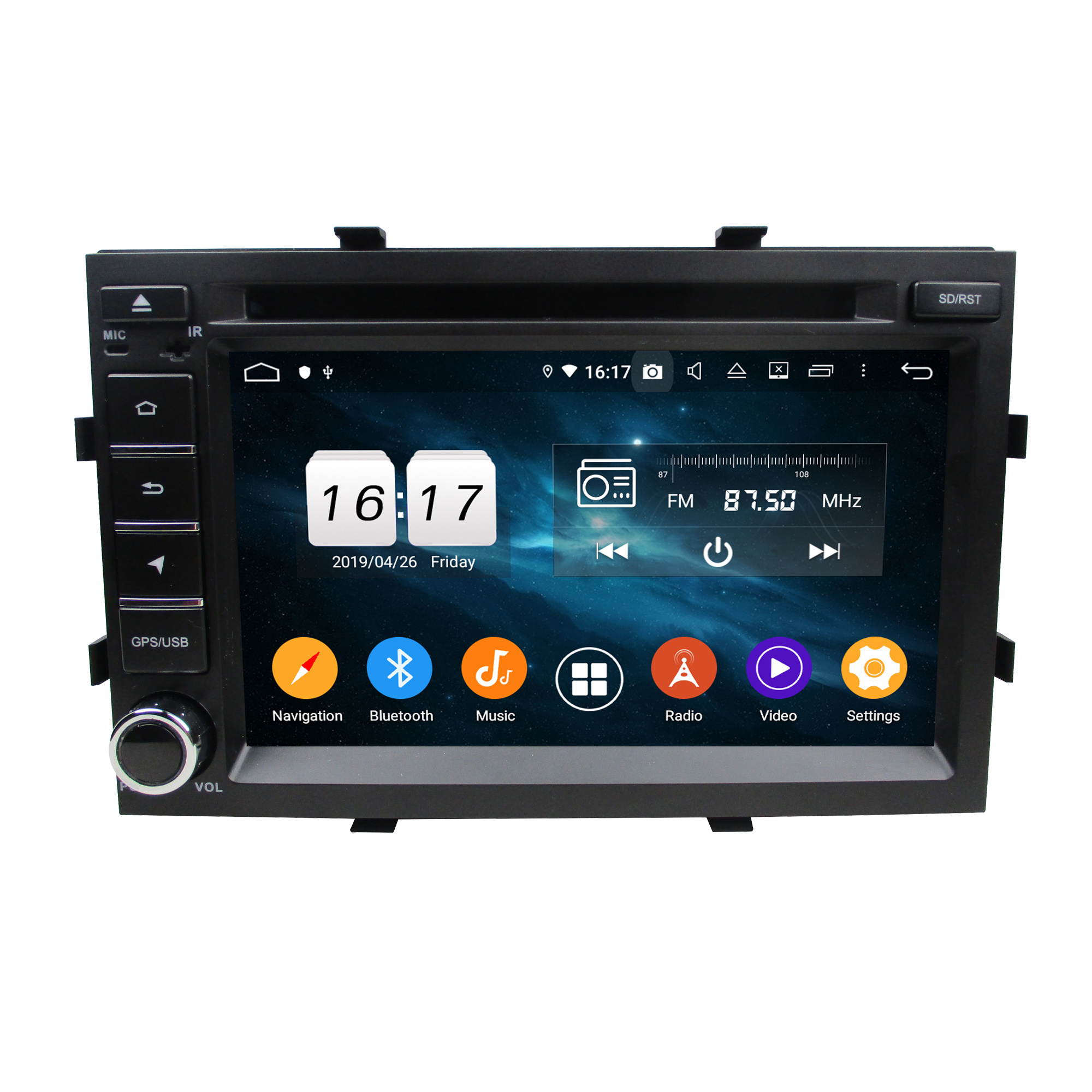 Android 10 PX5 7'' IPS Touch Screen Car Audio Amplifier System For Chevrolet Cobalt /Spin/Onix 2012