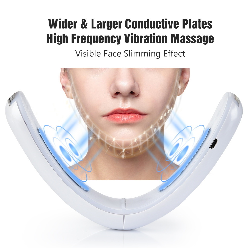 Electric Face Massager Facial Lifting Tool Microcurrent Machine Face Lift V Shape Lifting Face Massager Tool For Women