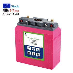 EU Stock Large capacity and light weight 12v 100ah solar rechargeable pack ion lithium battery Ukraine