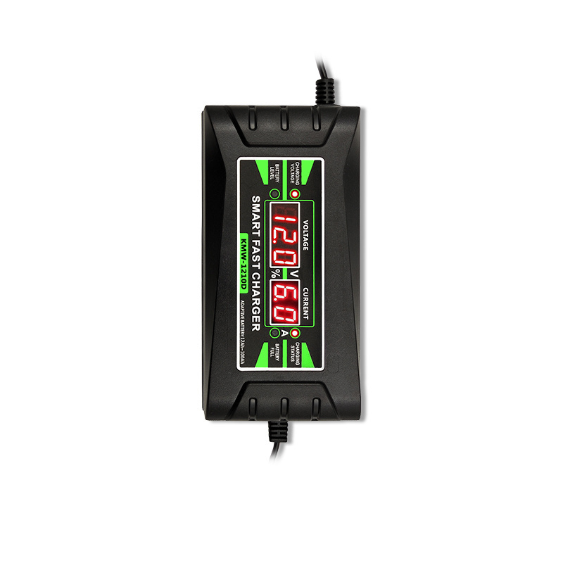 Digital Display 6A 12 Volt Smart Car Automatic Battery Charger