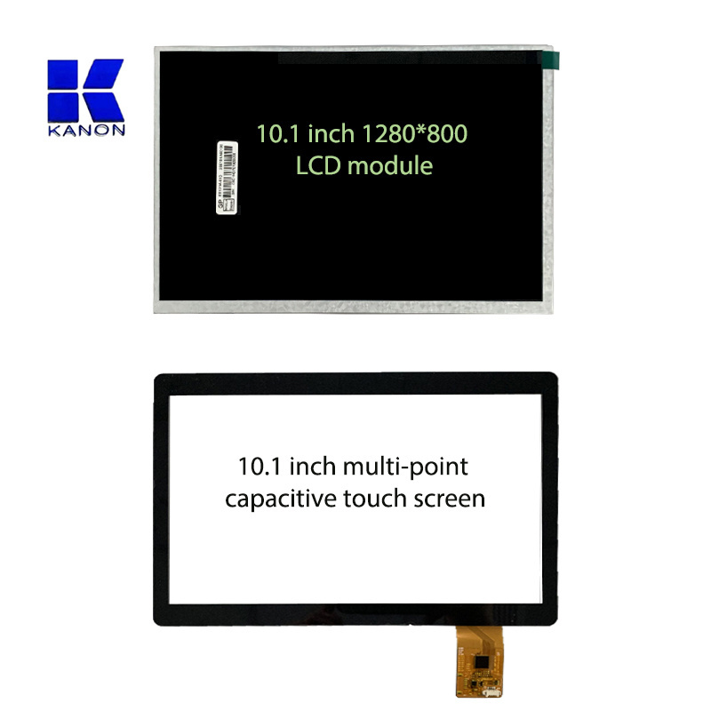 Factory price 10.1 inch 1280*800 resolution LCD touch screen 10 inch usb interface multi-touch capacitive Tft LCD panel display