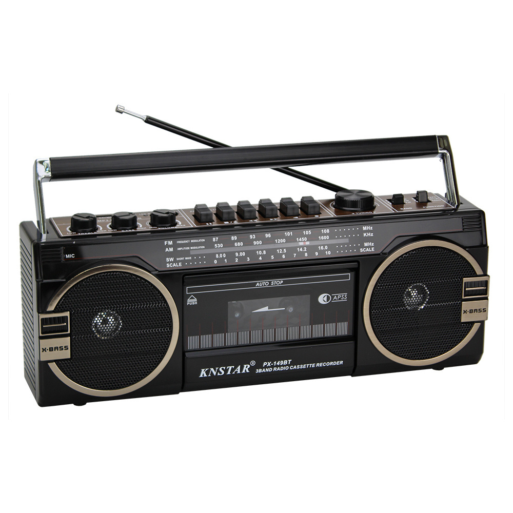 Cheap Cassette recorder player with am fm sw radio Tape Recorder big size classic cassette radio player