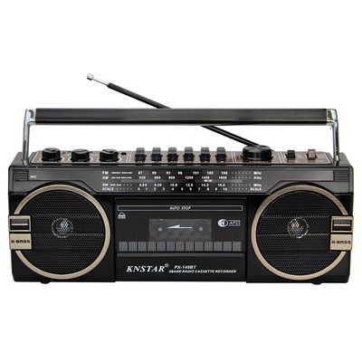 Hot sell cassette recorder player knstar wireless speaker fm am sw multi band radio PX-149BT