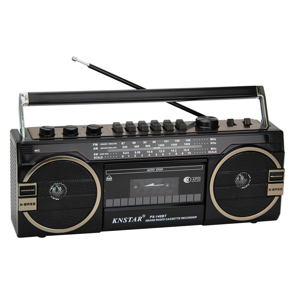 Cheap Cassette recorder player with am fm sw radio Tape Recorder big size classic cassette radio player