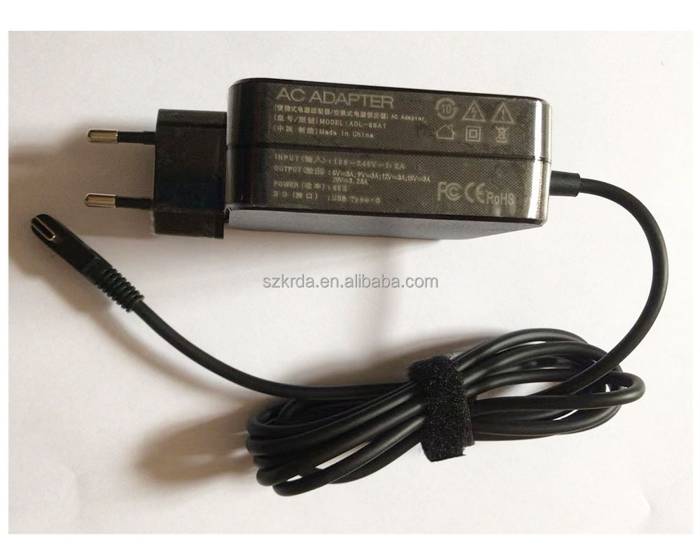 Genuine laptop ac power adapter for HP 65W Notebook Charger Type C USB 20V 3.25A