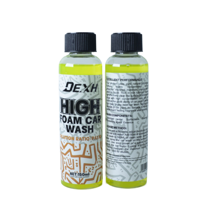 FREE SAMPLE 150ml High Quality Concentrated Car Wash Shampoo Wax OEM Car Shampoo Surface Clean Exterior Car Wash