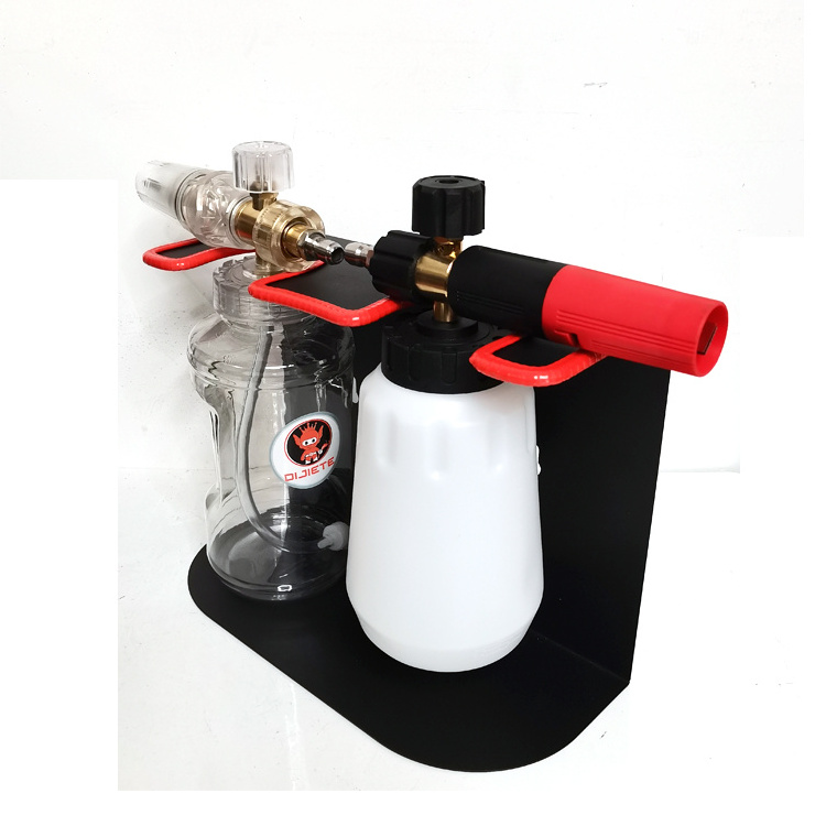 Multifunctional storage holders rack can be used for foam cannon wall-mounted storage racks