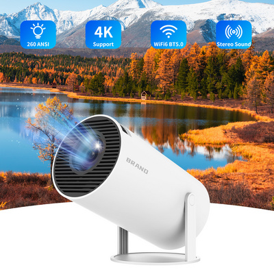 Factory HY300 Mini Portable Projector 720p 4K Home Theater with WiFi Smart Android 11 LED LCD Lamp AU Plug Video Projecteur