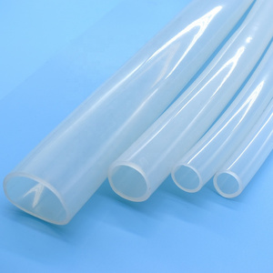 Thin wall silicone tube extruded Food grade rubber tubing