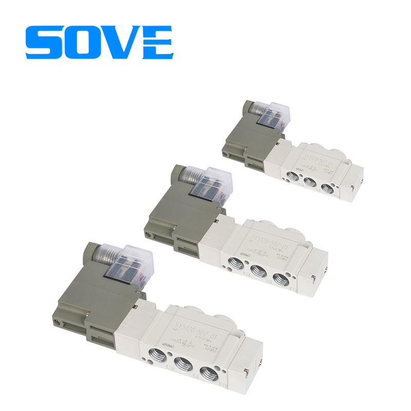 SOVE SY Series SY3120 Single Acting Mini Pneumatic Solenoid Valve SY SERIES SY9120-5DZD-03 smc valve