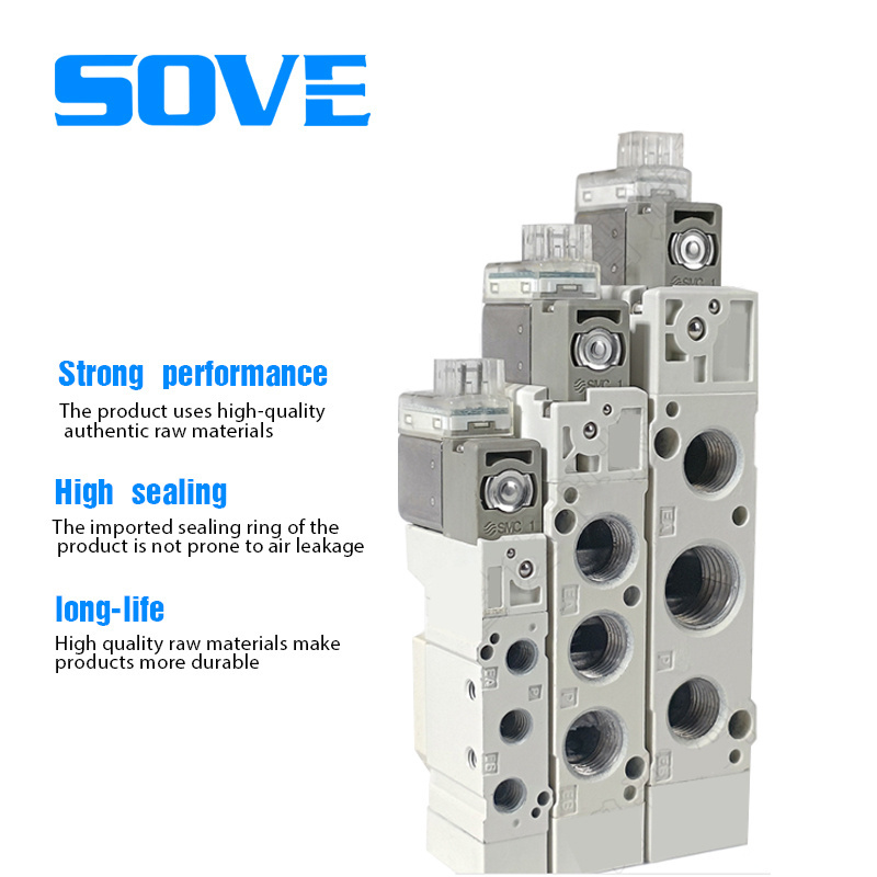 SOVE SY Series SY3120 Single Acting Mini Pneumatic Solenoid Valve SY SERIES SY9120-5DZD-03 smc valve