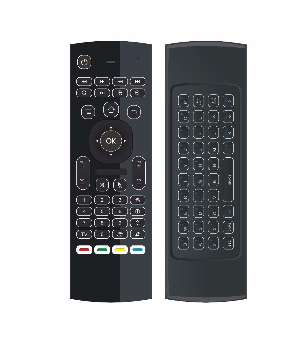 2.4G Smart TV Wireless Keyboard Fly Mouse Mx3  Multifunctional Remote Control for Android TV Box/PC/Smart TV/Projector