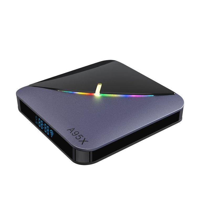 Hot selling model Amlogic S905X3 quad core IPTV Android tv  box uhd tv 4k ultra hd smart tv box support customized design