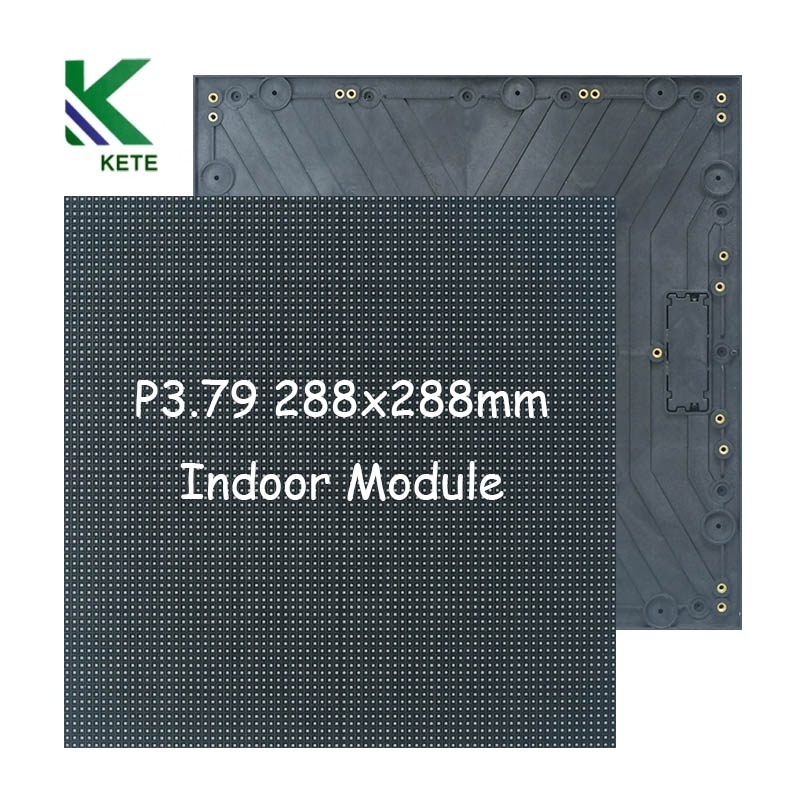 Customized Full Color 288x288mm LED Modular Screen P3.79 Indoor Nationstar LED display Signs and LED Video Wall