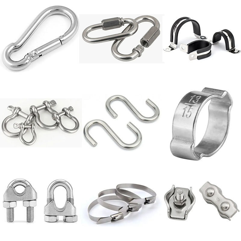 Adjustable Stainless Steel T Bolt Hose Clamp  T-bolt Clamps For Hydraulic Silicone Hose Heavy Duty Single Bolt Hose Clamp