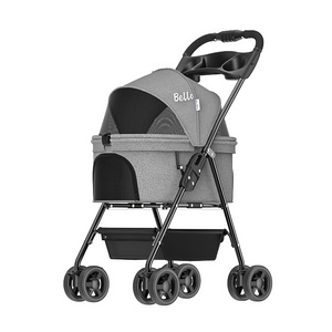 Wholesale Pet Strollers Cat Pet Stroller Dog Double Pet Stroller And Carrier