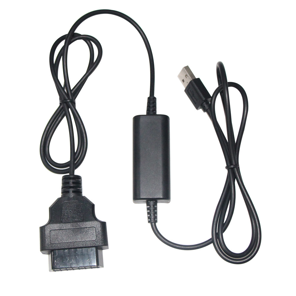 Car OBD2 female to USB diagnostic cable drive computer 16pin obdii USB adapter cable 1M extension cable