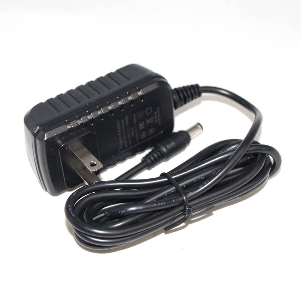 12V 2A Power Supply AC Adapter, AC 100-240V to DC 12 Volt 2amp Transformers, 2.1mm X 5.5mm US Wall Plug