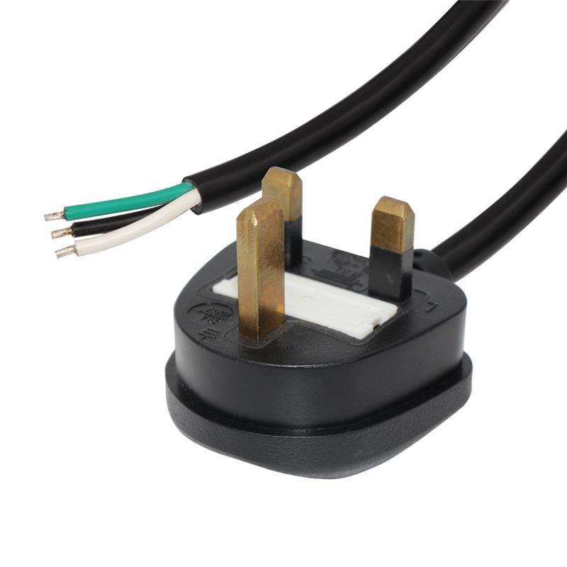 Wire Laptop Extension Retractor 13A Uk End Ac Cable For Ps3 Open Wiring 3.5A 350V Power Cord Plug