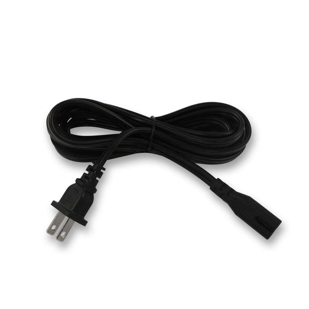 Universal Pc 3 Pin USA Power Cord Figure 8 Cable 2 Prong Figure 8 Ac Us Plug To Iec C7 Nema Power Cable