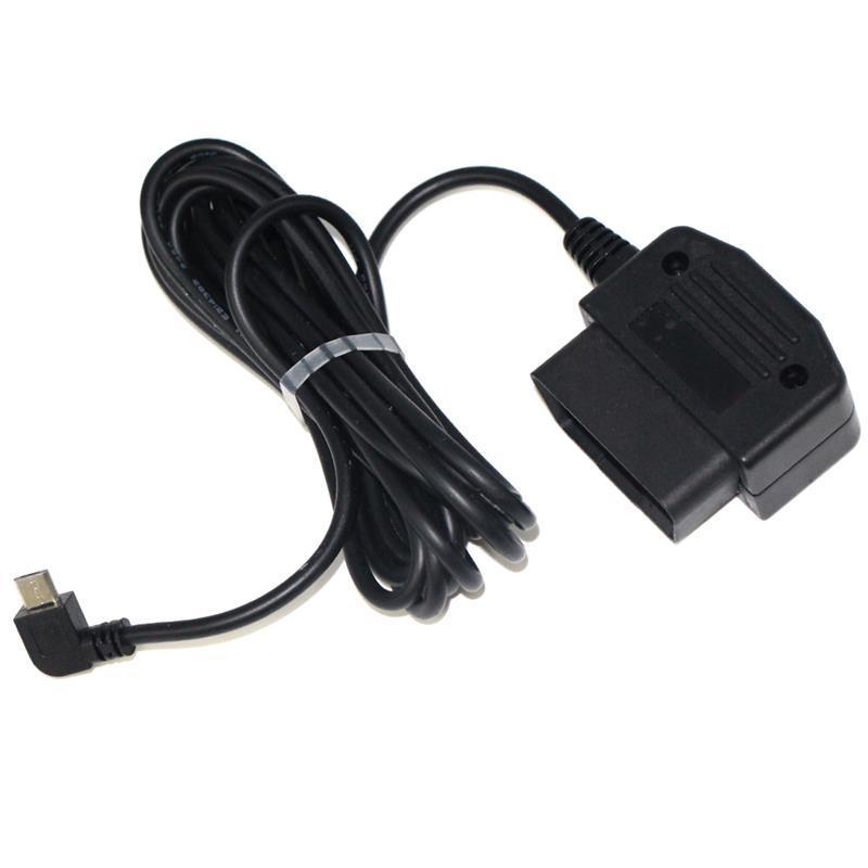 16 Pin 5V/12V  Car battery charger Automotive charging adapter Obd2 To Micro USB cable