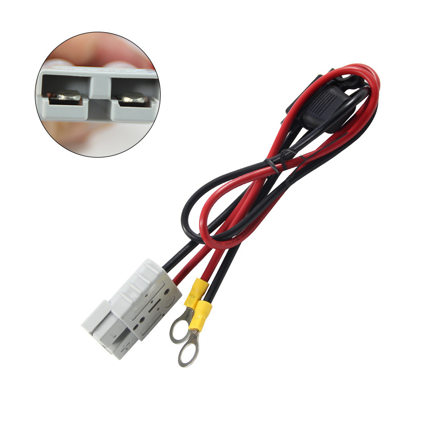 Truck Mounted Attenuator 50A Plug Bracket Sb 50 Panel Connector to O terminals M10 battery fuse cable