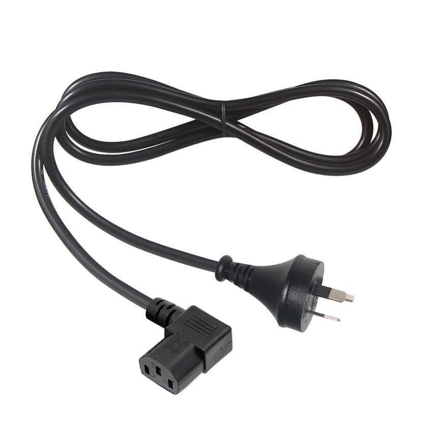 AU Plug to IEC C13 Cable PC Mains Lead AC 1.8m 6ft Power Cord 10A 250V For Water Heater Computer