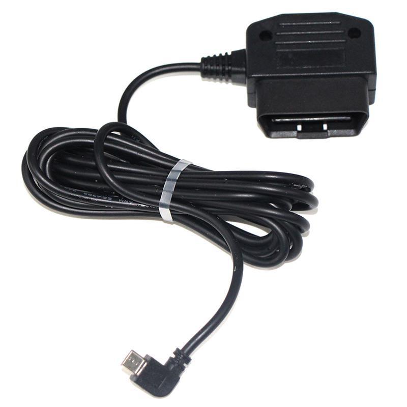 16 Pin 5V/12V  Car battery charger Automotive charging adapter Obd2 To Micro USB cable