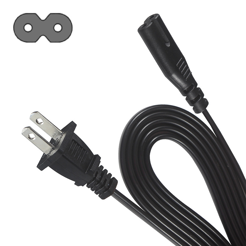 Socket Usa 2-Pin Ac Argentina Iec Angle 2 Male Plug Us Polarized Prong 1-15P To Cord C7 Power Cable